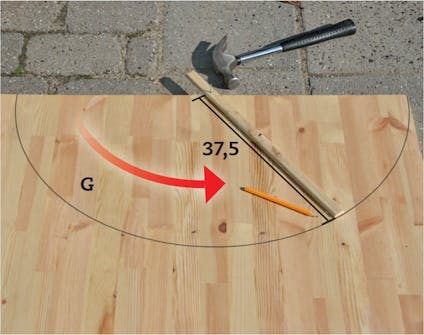 Skabelon til udendørs bruser Skabelon til udebruserens sider laves